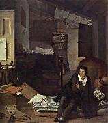 Tommaso Minardi Self-Portrait oil painting